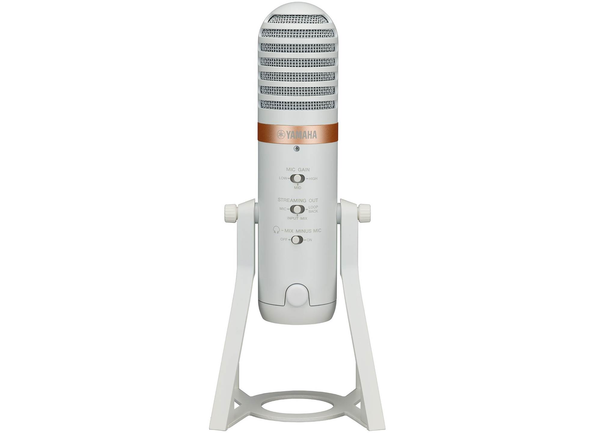 AG01 Live Streaming USB Microphone White