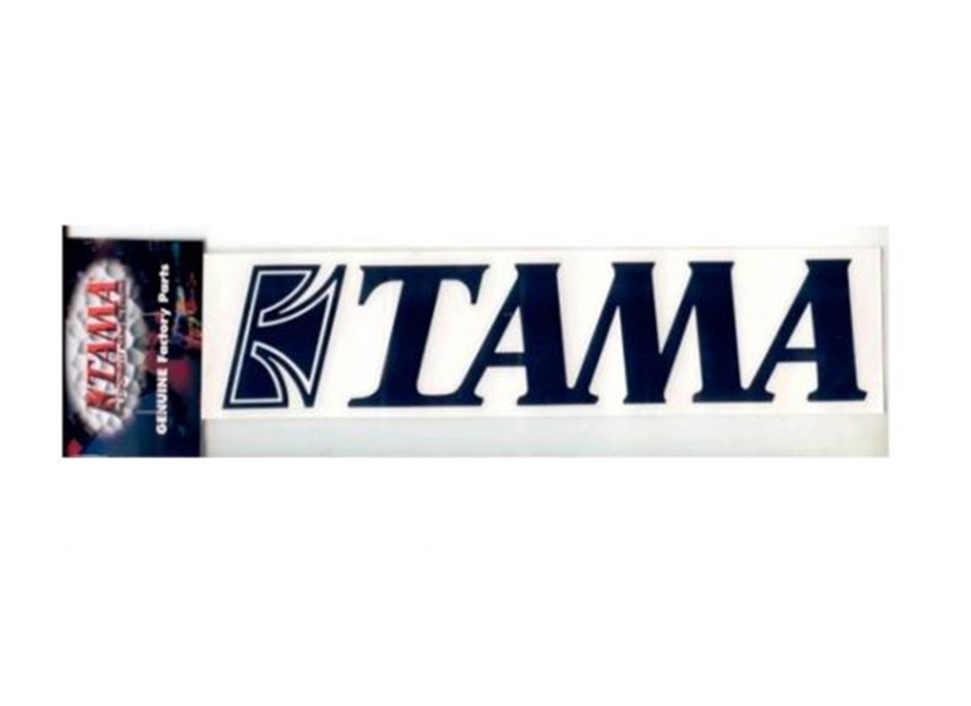 TLS100BK Tama logo dekal Black 