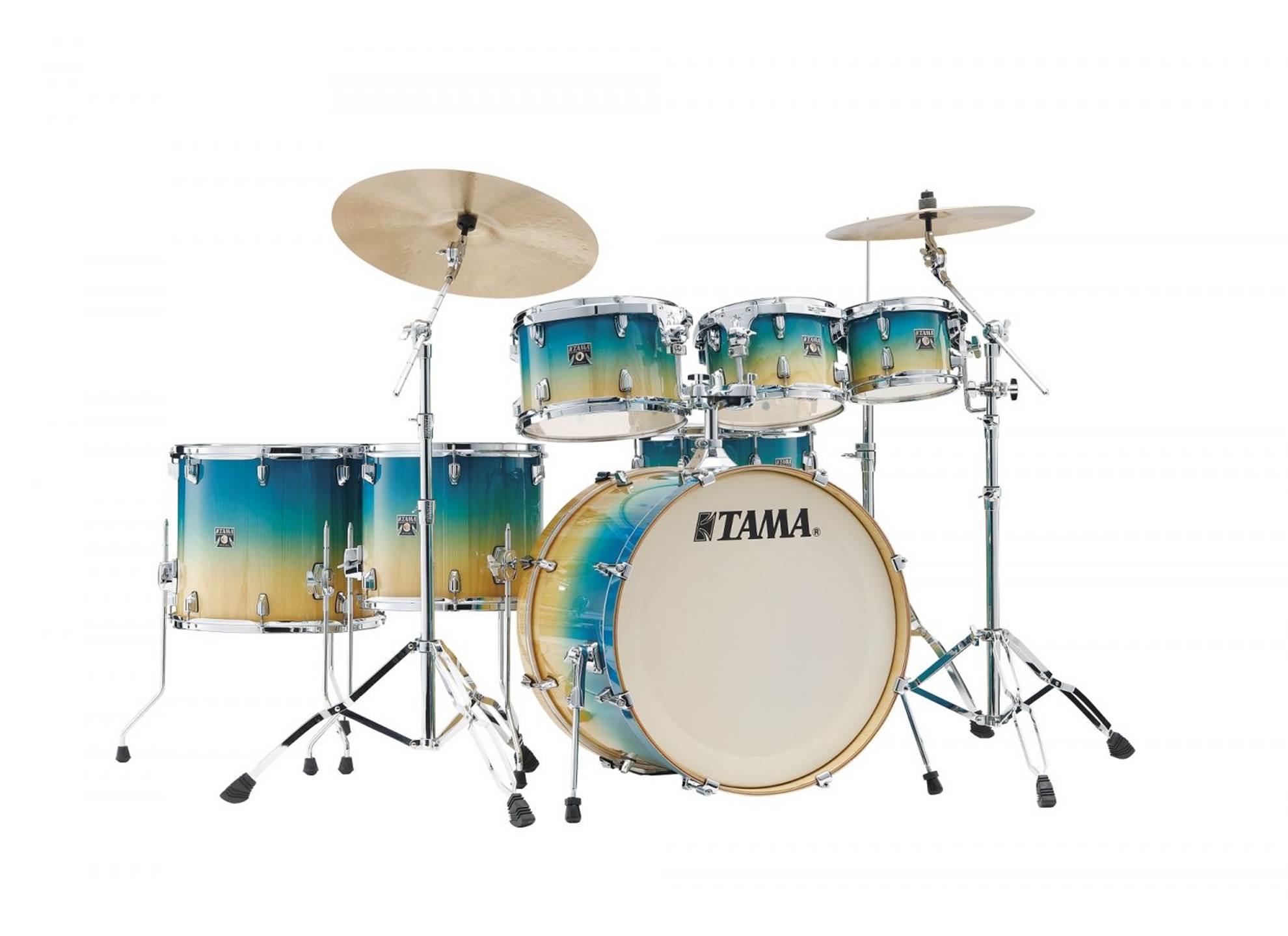 CL72RSP-CLP 7-del Shell-kit Caribbean Lacebark Pine Fade
