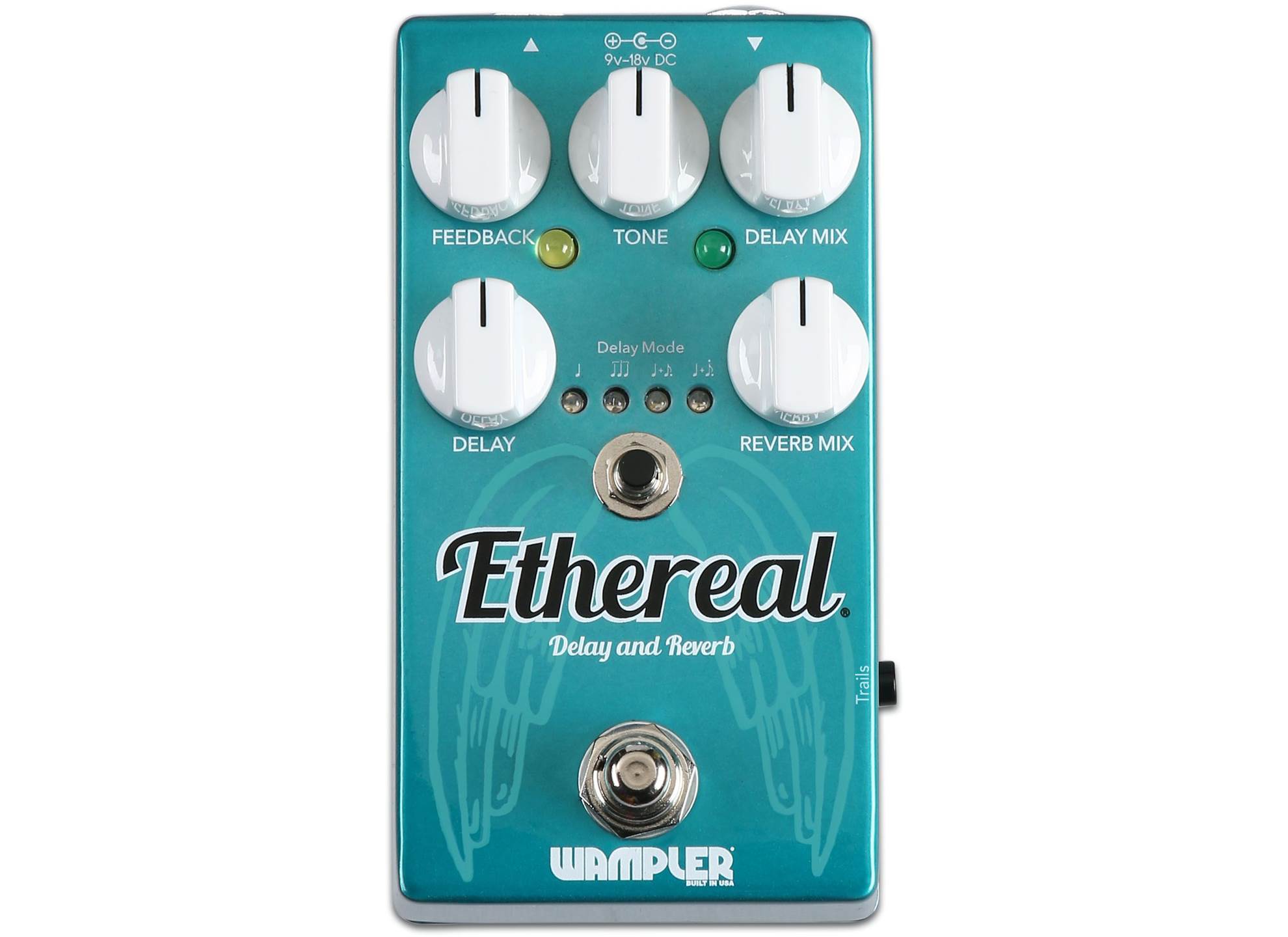 Ethereal Delay and Reverb Ambience Pedal