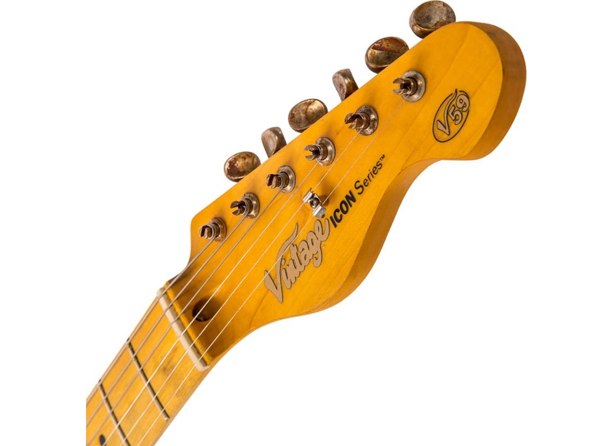 V59 Icon Distressed Sunburst