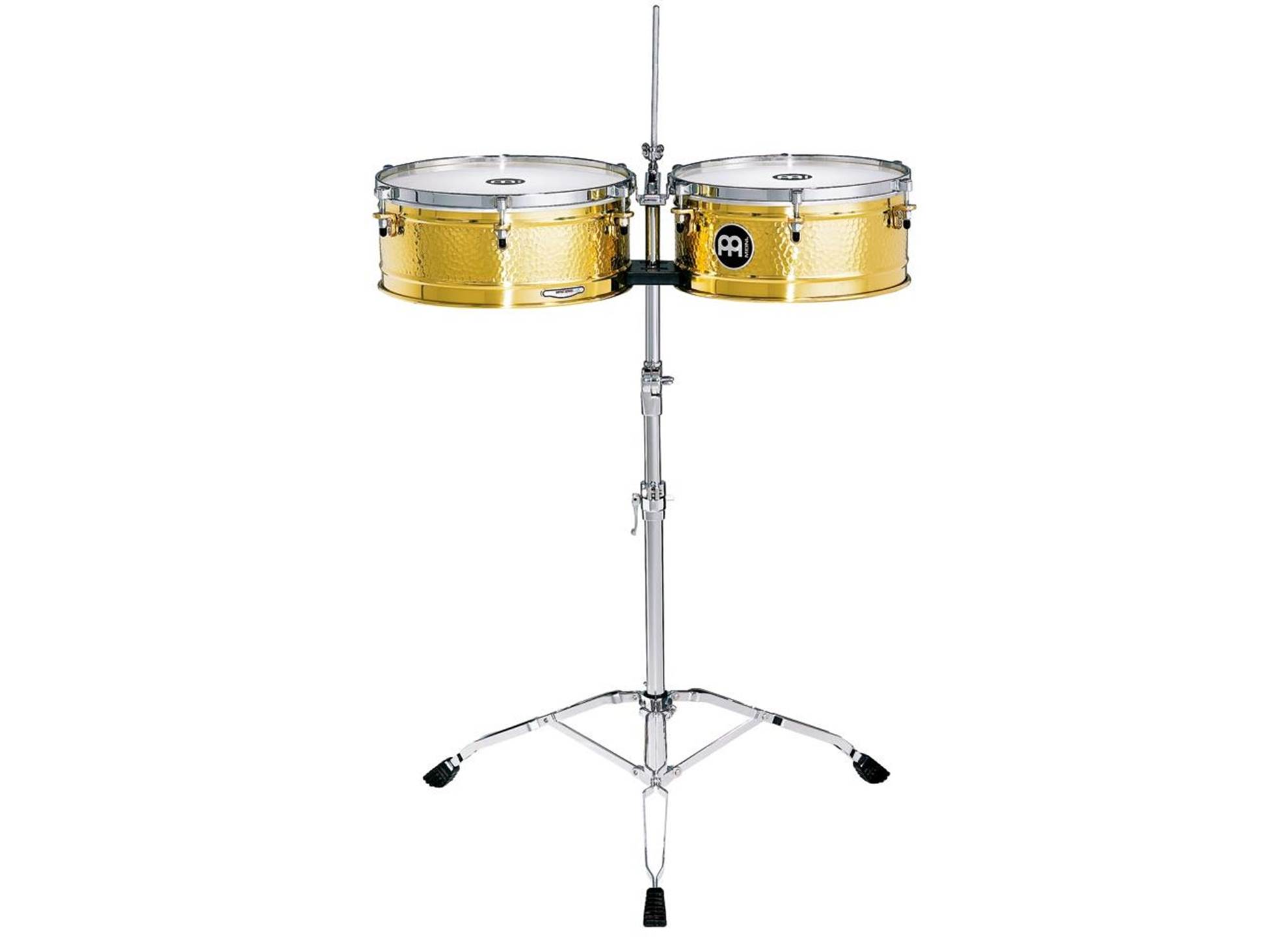 LC1BRASS 14-tum +15-tum Timbales Solid Brass