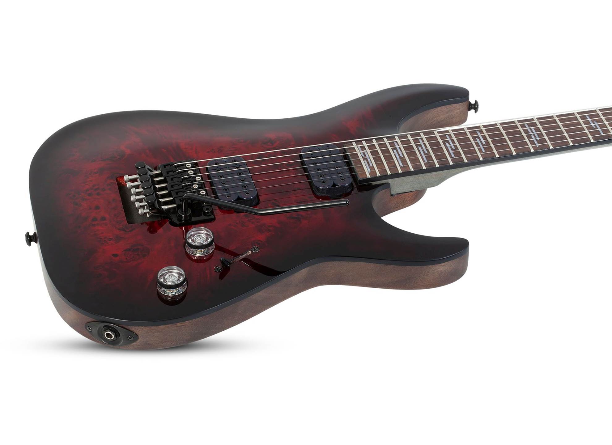 Omen Elite-6 Floyd Rose Black Cherry Burst