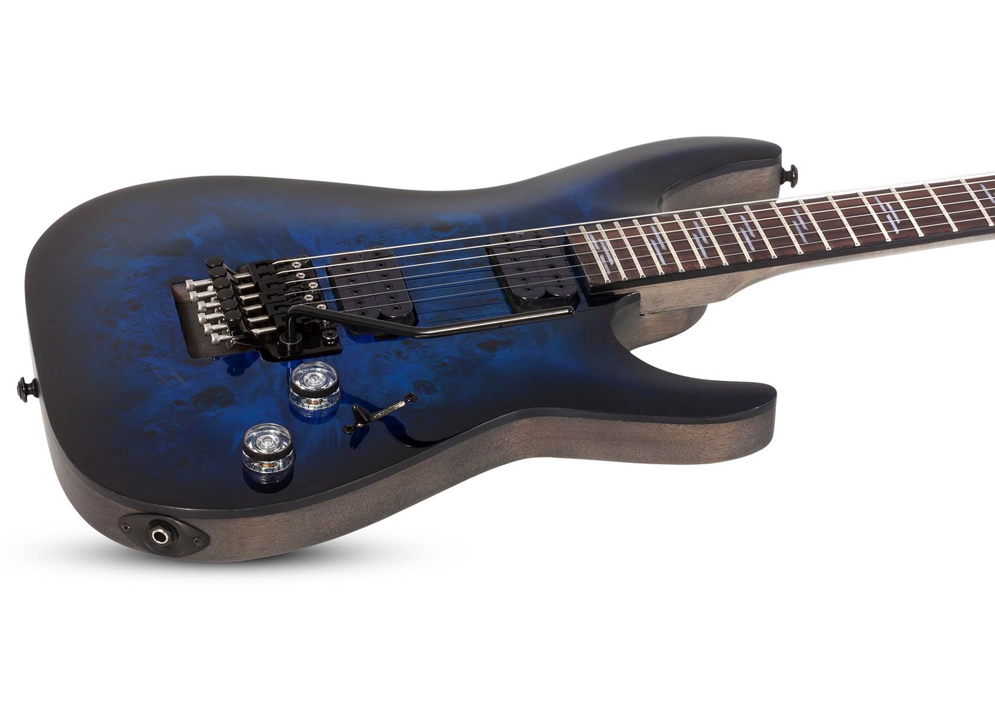 Omen Elite-6 Floyd Rose See-Thru Blue Burst