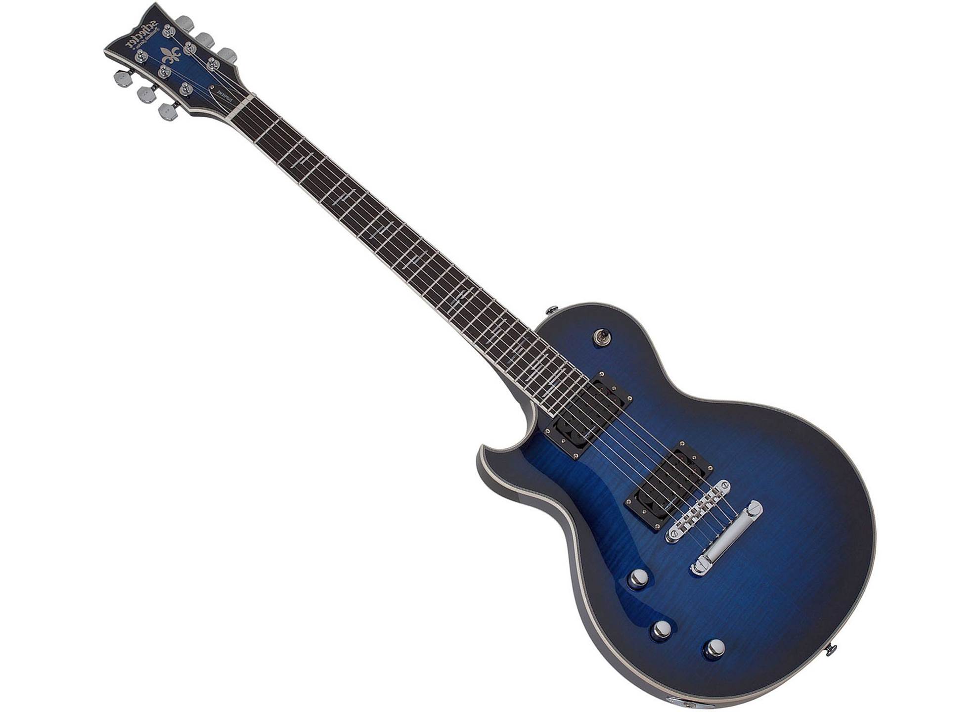 Solo-II Supreme See Thru Blue Burst LH