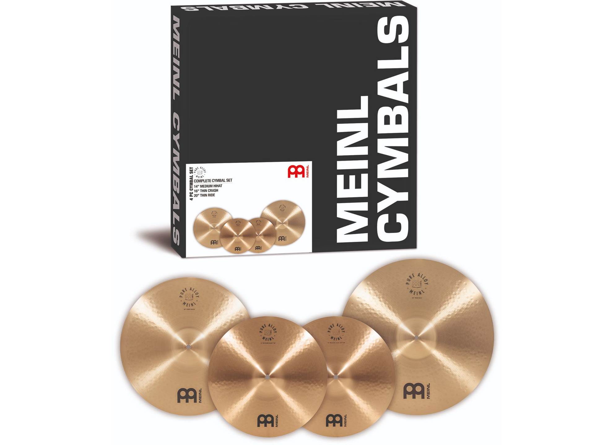 PA-CS2 Pure Alloy Cymbal Set