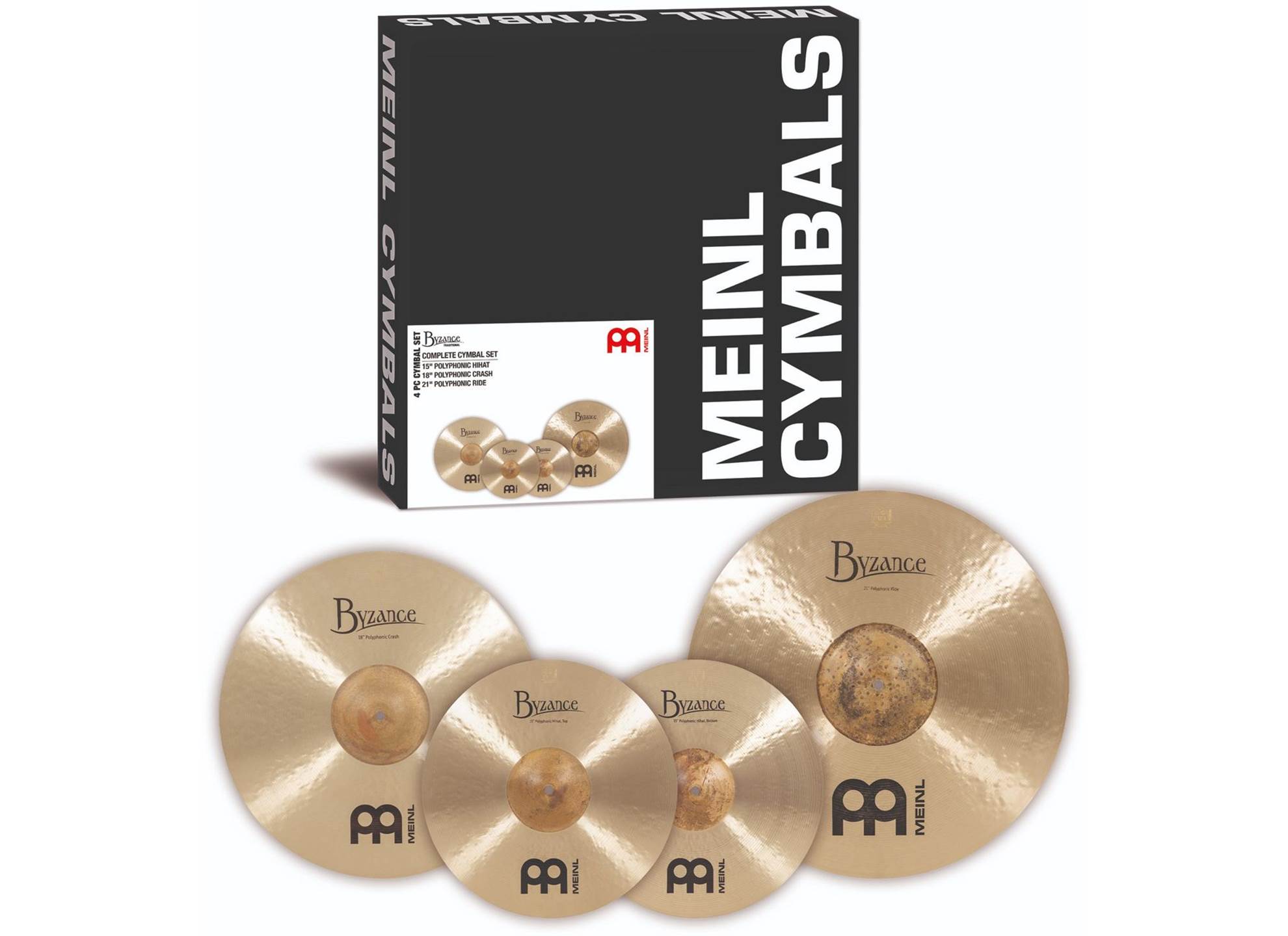 BT-CS2 Byzance Traditional Complete Cymbal Set
