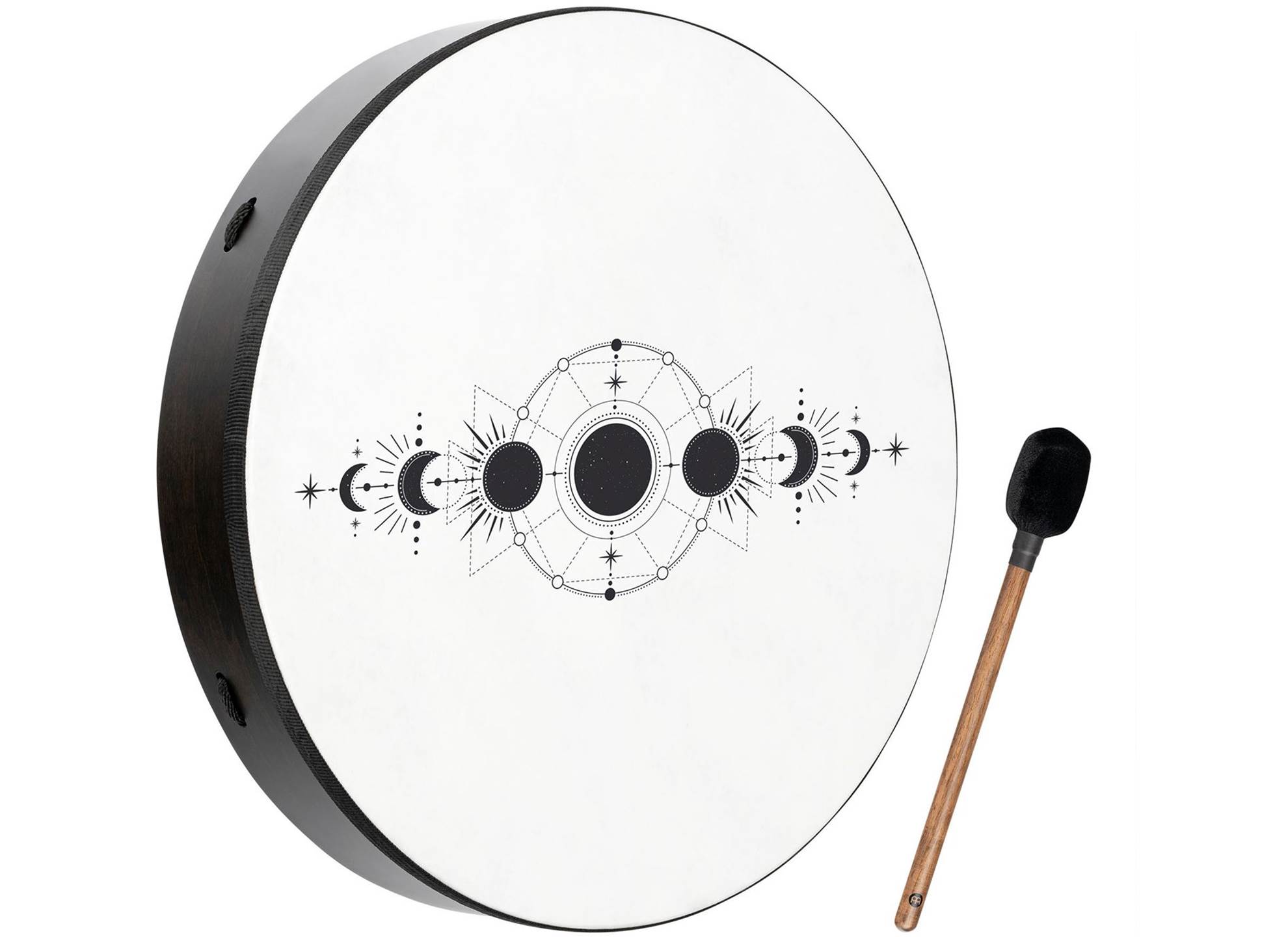 RD20DWB-SH Ritual Drum Moon phases 20 tum 