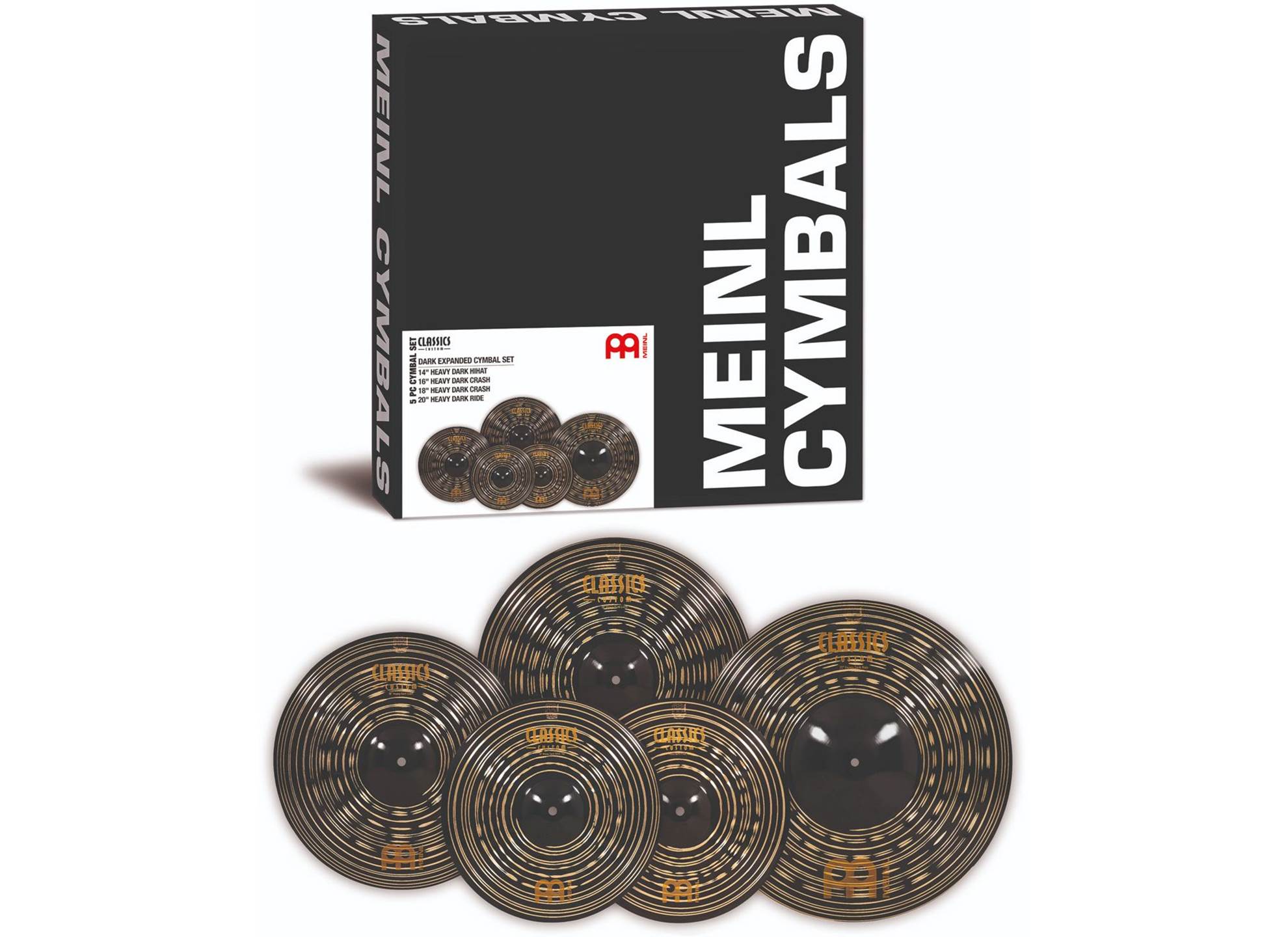 CCD-CS4 Classic Custom Dark Expended Cymbal Set