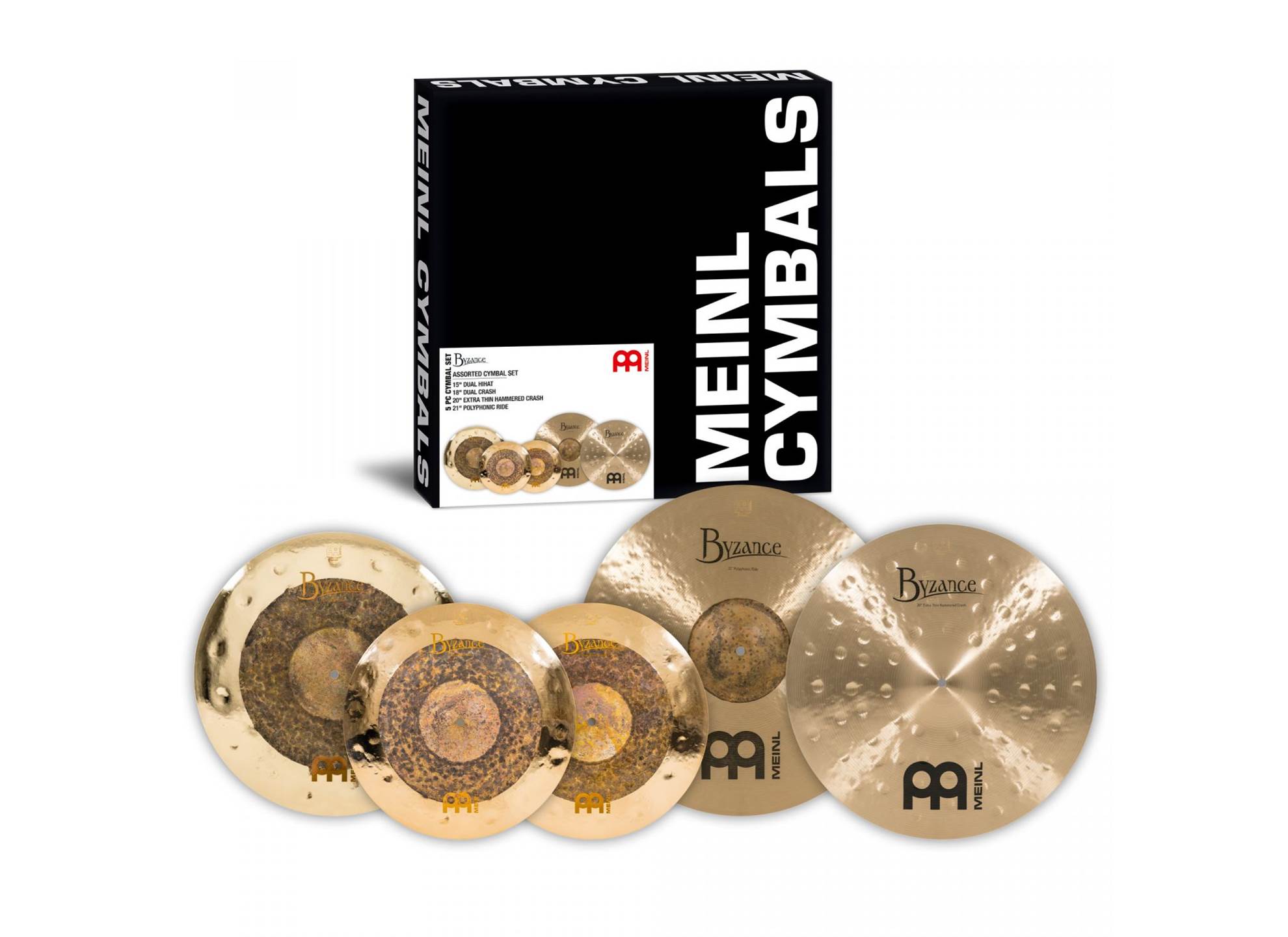 B15182021 Byzance Assorted Cymbal Set