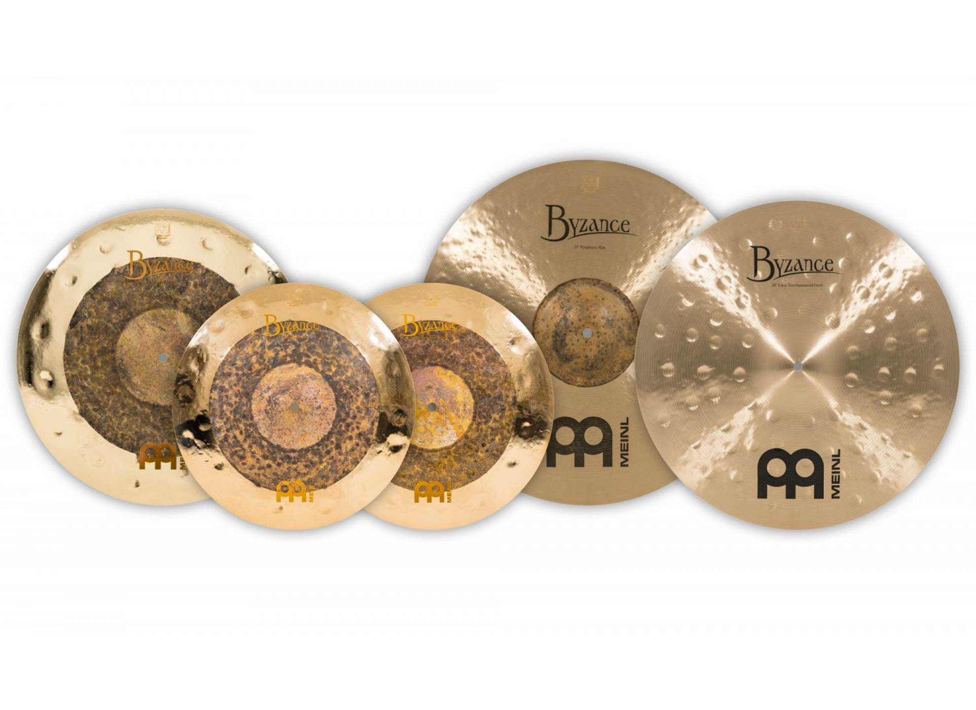B15182021 Byzance Assorted Cymbal Set