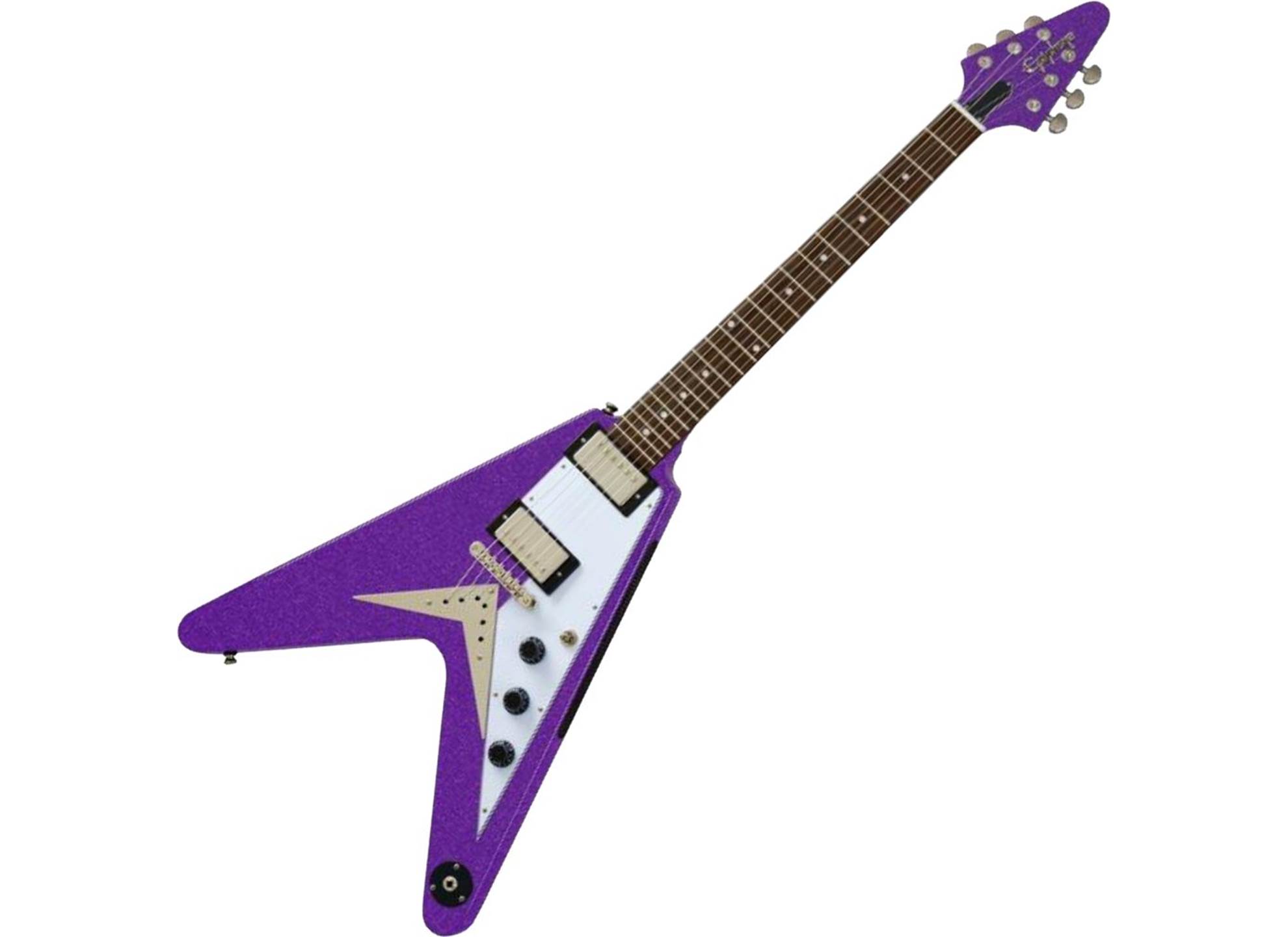 Exclusive Flying V Purple Sparkle